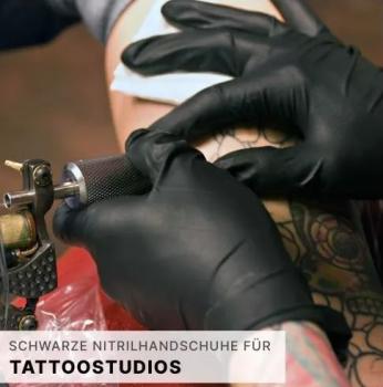 Arnomed Black Midnight Nitrilhandschuhe, 100 Stück​